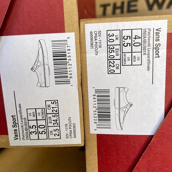 Vans Sport Patchwork Leopard Snake WMNS - Picture 16 of 16